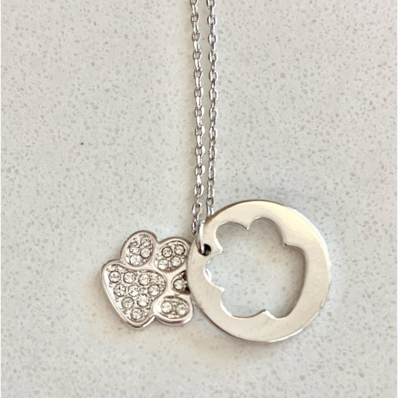 Touchstone Crystal Paws Off Necklace - Picture 3 of 5